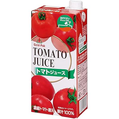 ゴールドパック トマトジュース 1L ×6本