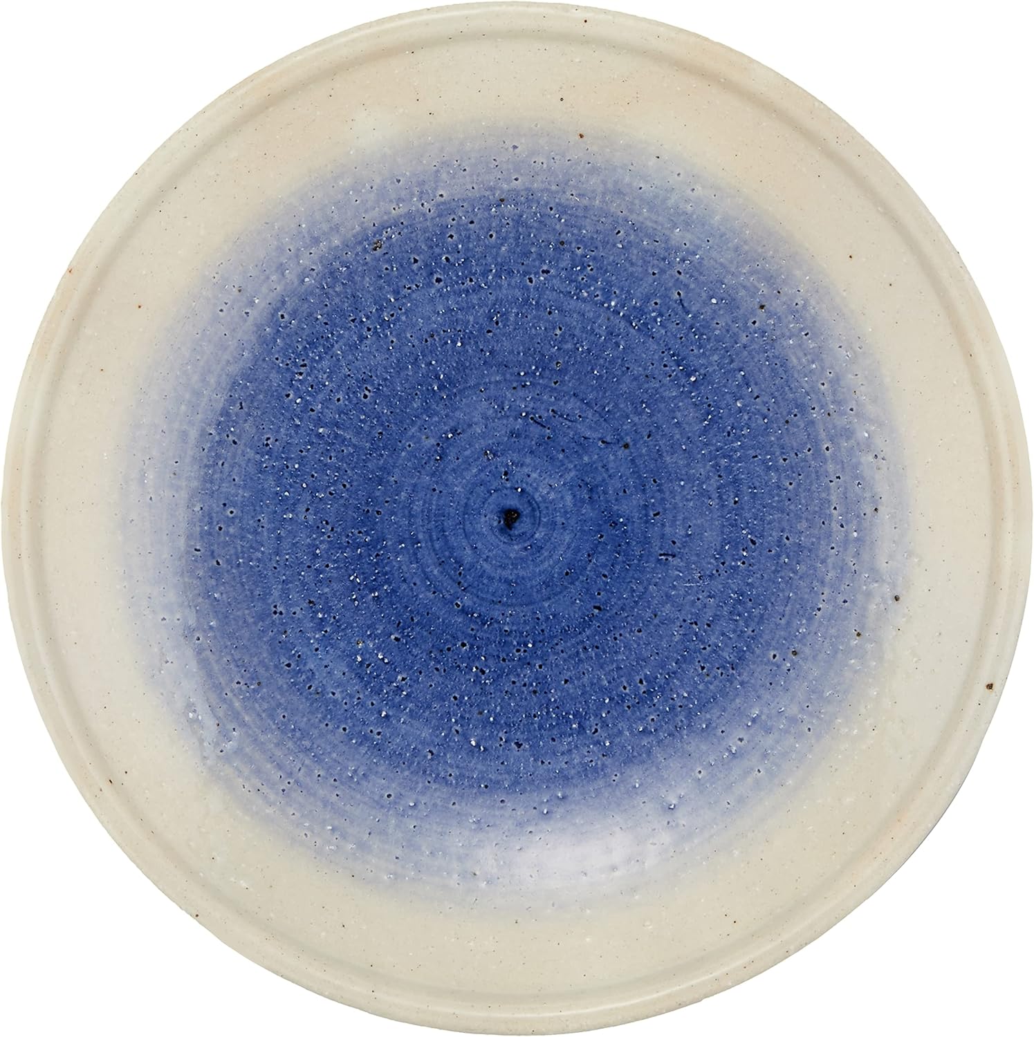 Hasami Ware Toshizaen Kiln Plate Fruit Plate 6.7 inches (17 cm) Blue Dyed BLU Made in Japan