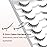Natural Cat Eyelashes False Lashes Wispy 14mm False Eyelashes Natural Look 0.1MM Thin Band Strip Lashes Pack C Curl Fake Eyelashes Wispy Cat Eye Lashes 3D Volume Siligli Lashes 7 Pair