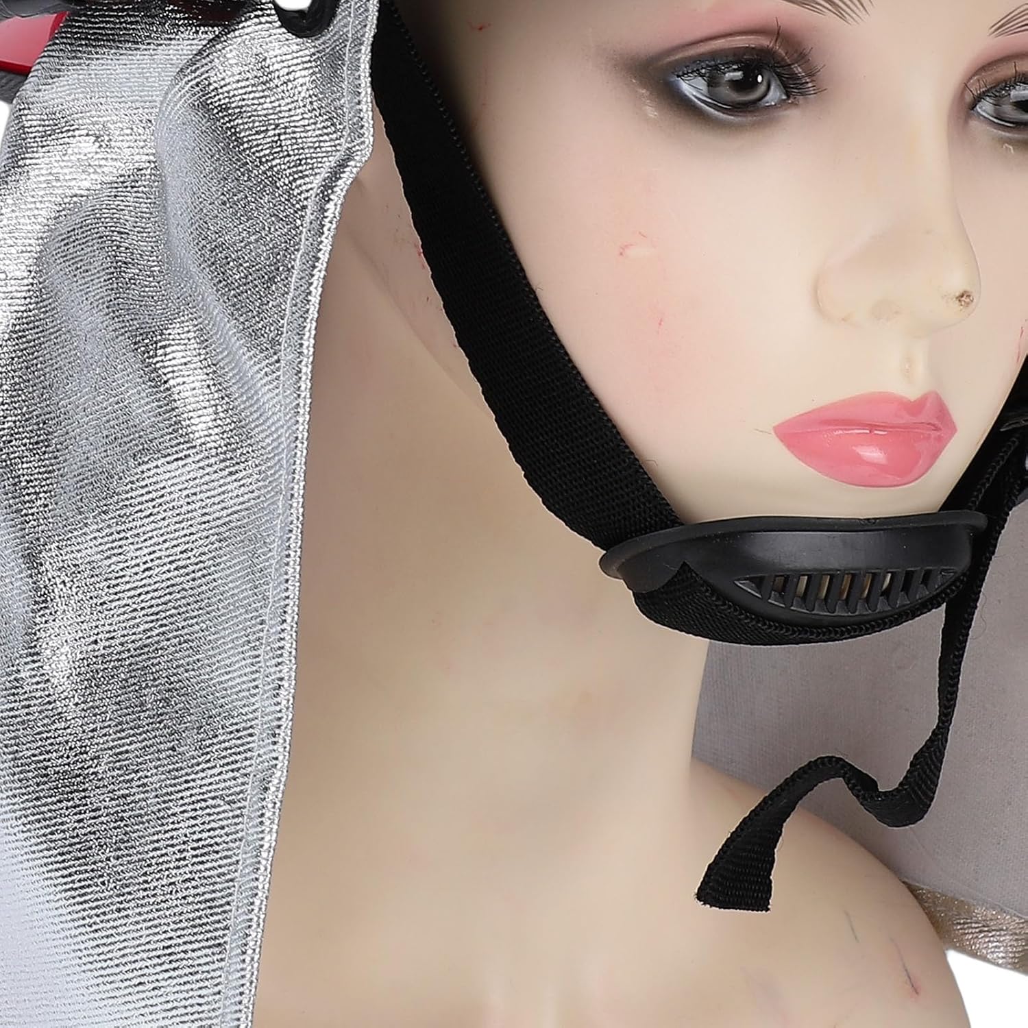 Jeffergarden Emergency Rescue Hard Hat, Adjustable Construction Safety Hat with Headlamp, Red Firefighter Gear for Construction, Miners and Oil Workers