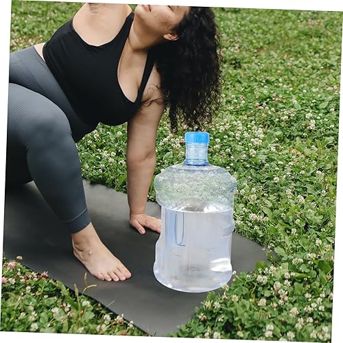 Miniatura 8 de BESPORTBLE Clear Kettle - Hervidor de agua portátil de 5 galones de agua de 7.5 litros, botella de agua enorme, botella de agua de plástico con asa,