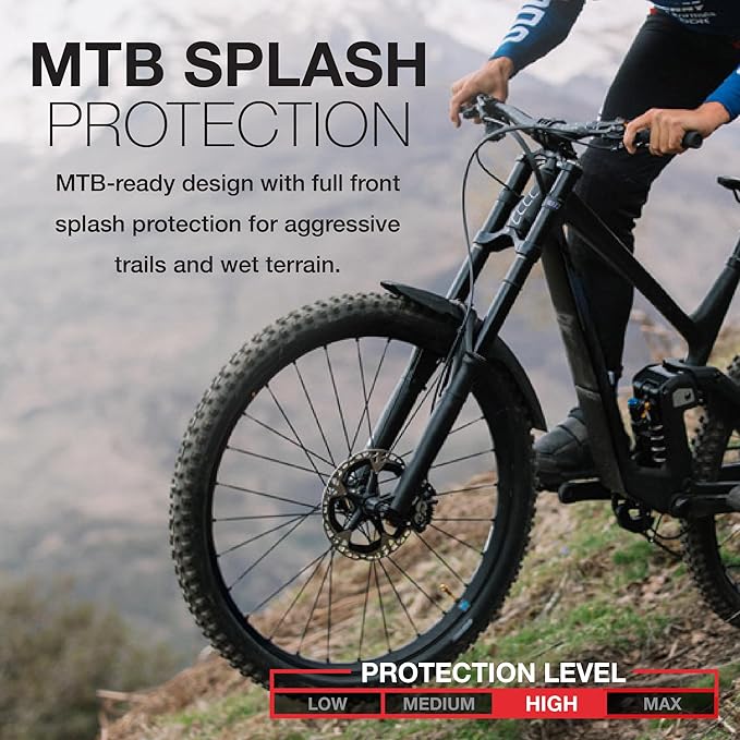Zefal Deflector FM30 Guardabarros Delantero MTB 26-29 Pulgadas miniatura 2