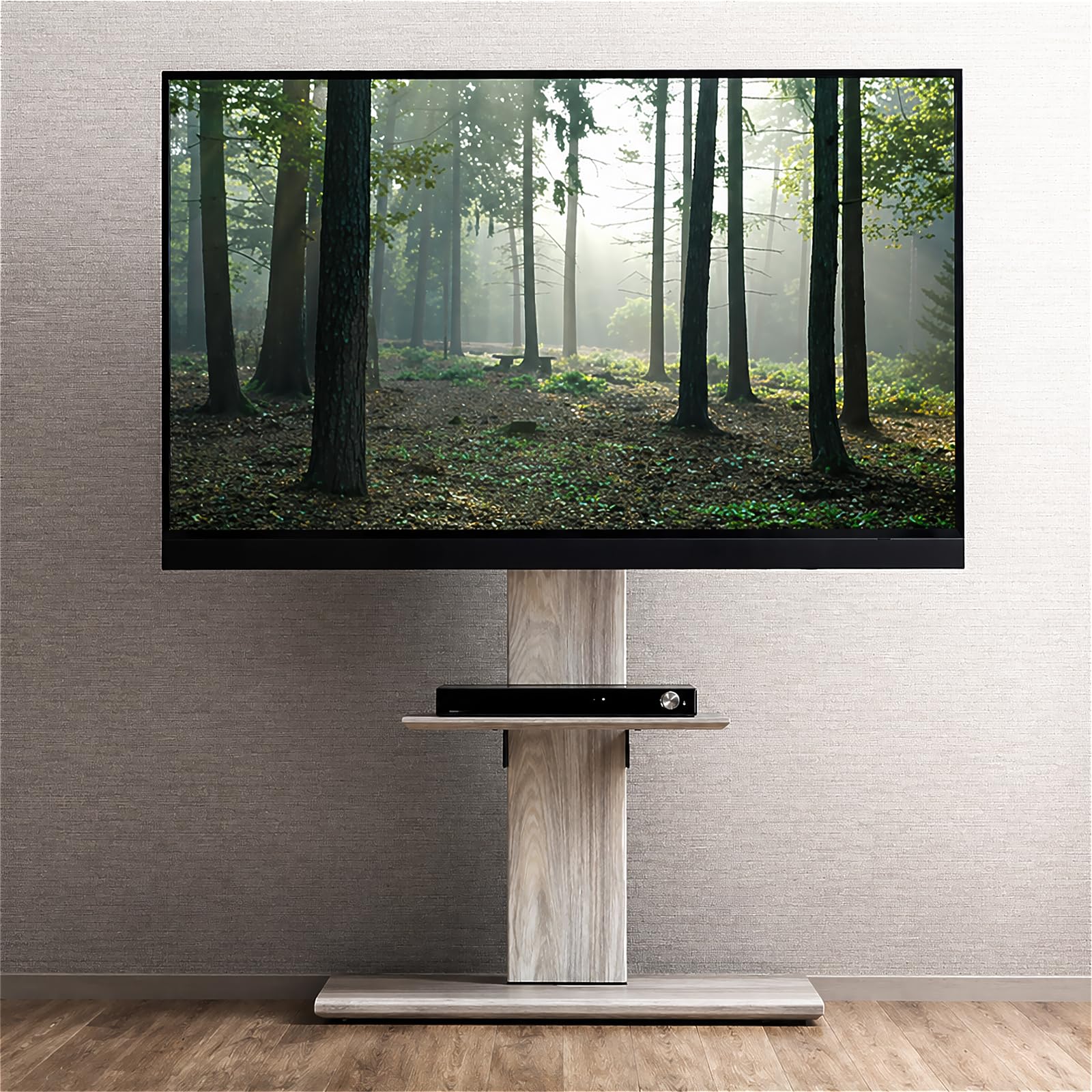 Amazon｜タンスのゲン テレビスタンド 32～77インチ対応 【上下/左右首