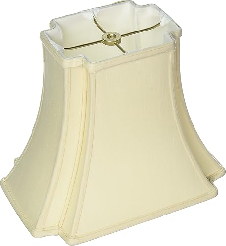 Miniatura 18 de Royal Designs - Pantalla rectangular de diseño de esquina invertida, color beige, (6 x 4) x (10 x 7) x 8.5 pulgadas Beige,Dorado antiguo,Negro