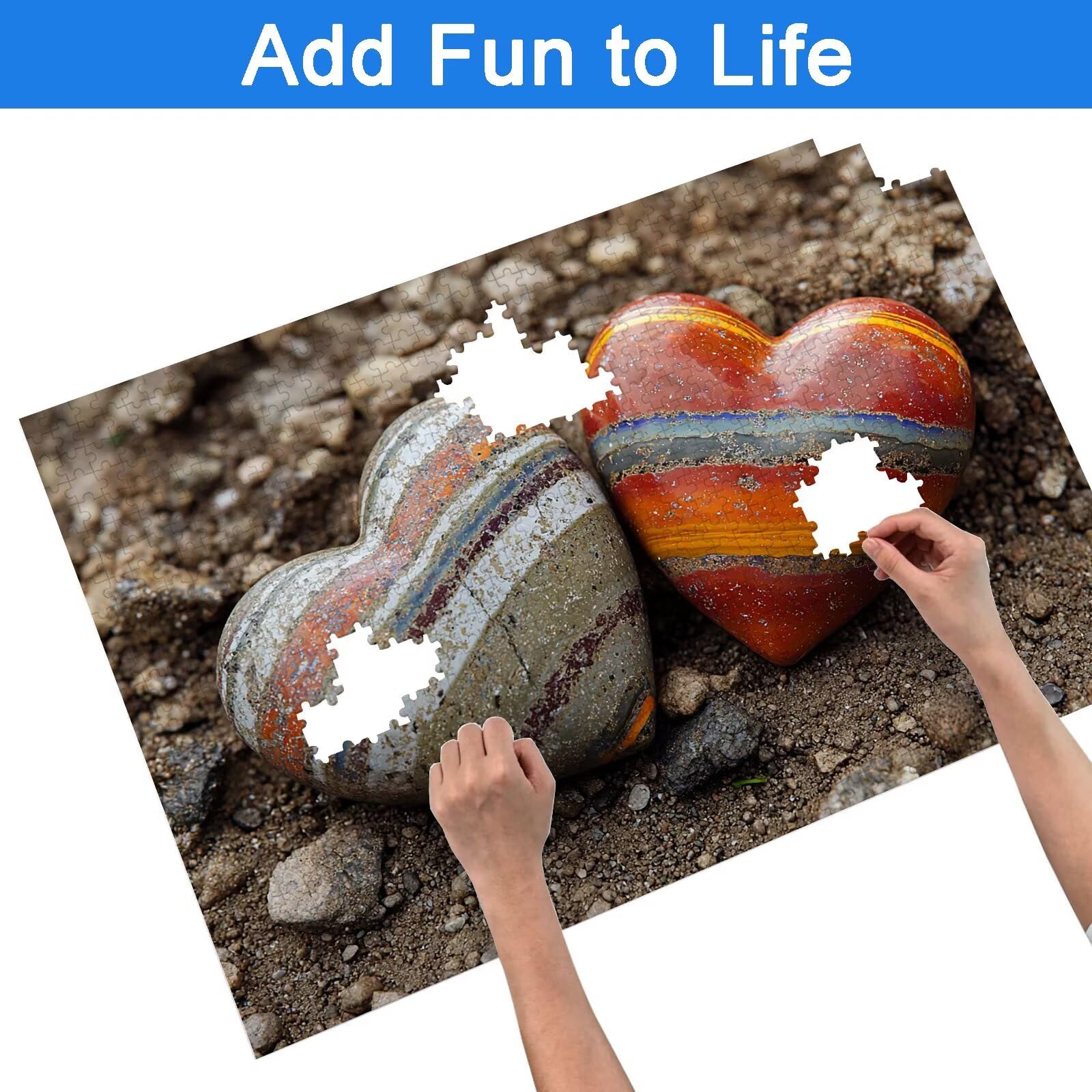 Puzzle 1500 sztuk dla dorosłych, miłość puzzle z wykwintnym pudełkiem do pakowania, 1500 sztuk wyzwanie puzzle dla dorosłych, układanka brukowa dla całej rodziny, prezent dla kobiet, prezent dla