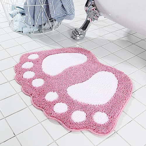 Miniatura 1 de Alfombras de baño, absorbentes de agua, antideslizantes, para usar en el baño, ducha, habitación, etc. Tapete de microfibra suave lavable a máquina