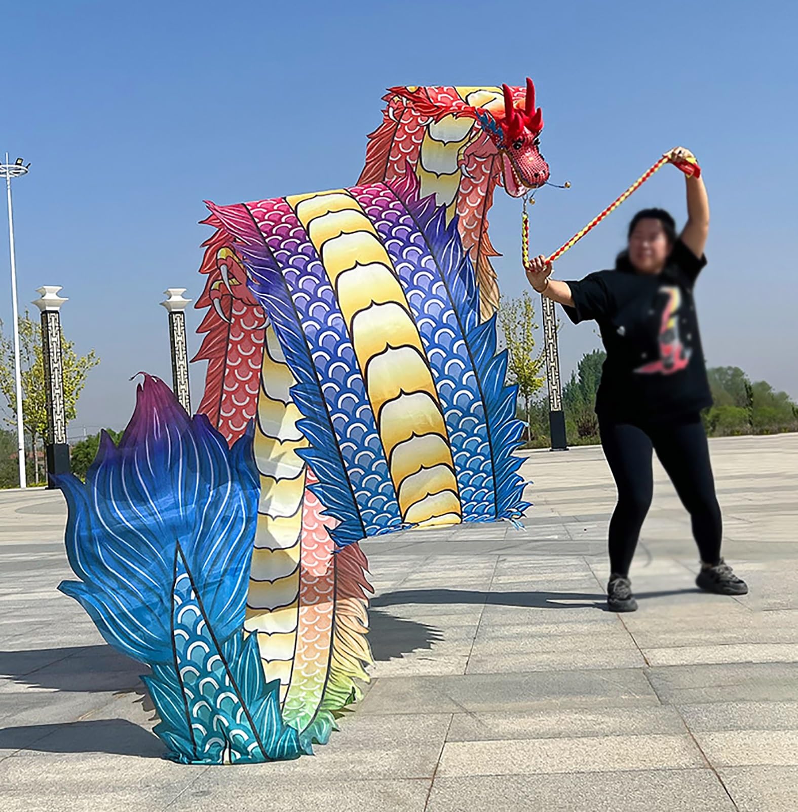 Dance With Dragon - 値下げ☆DANCE WITH DRAGON☆ポーチ ダンスウィズドラゴン Dance With Dragon ラメニットカート