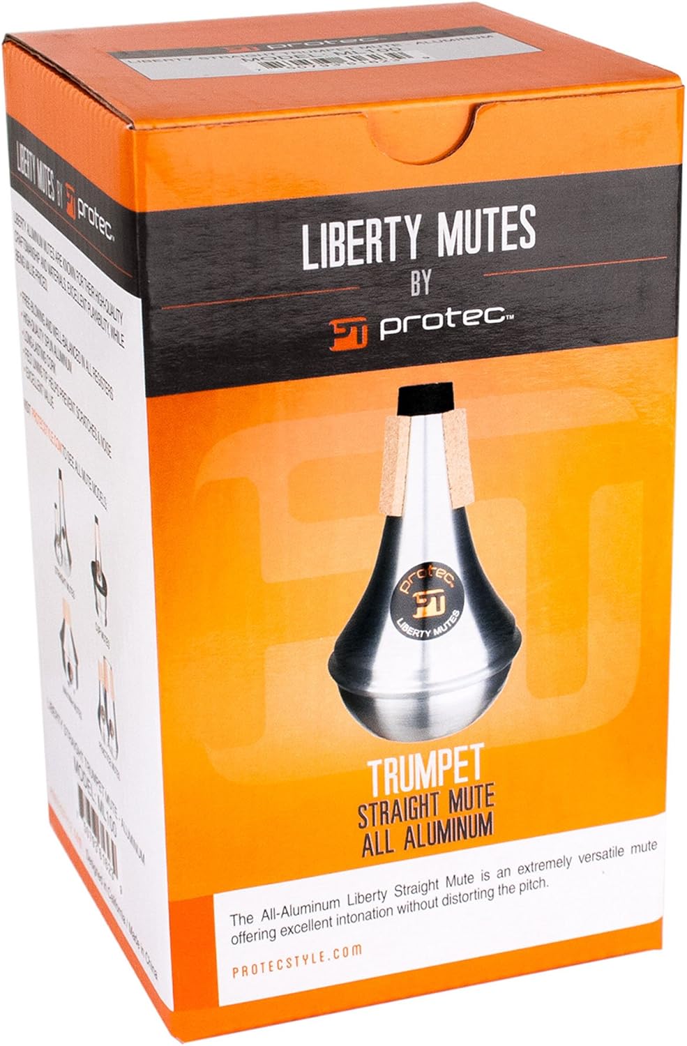 Pro Tec Liberty Mutes ML100 Straight Trumpet - Aluminum : Automotive