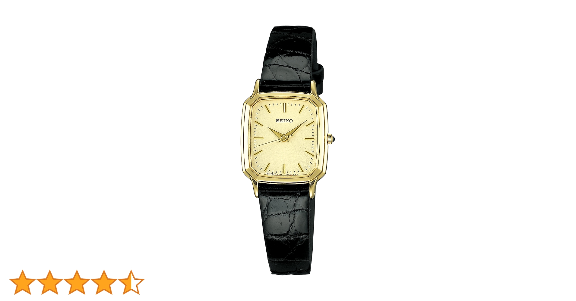 セイコー　エクセリーヌ JA-0220| セイコー エクセリーヌ 10K 金無垢 スクエアケース