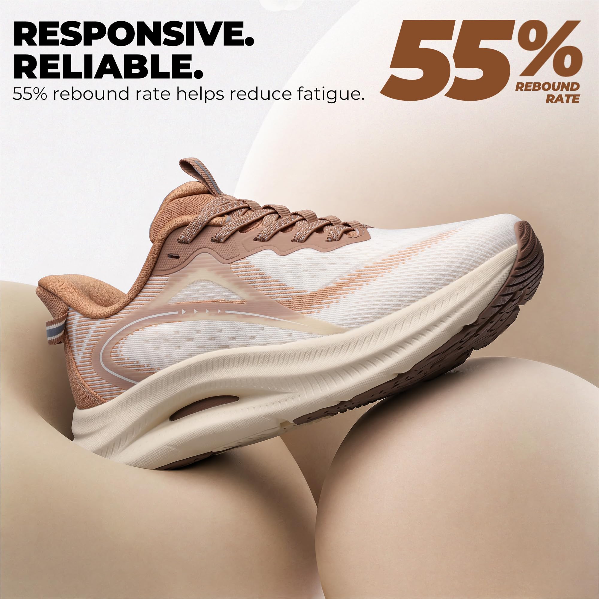ALLSWIFIT Zapatillas deportivas para mujer | Slip-On, Hands-Free, Transpirable, Antideslizante, Amortiguación, Correr, Fitness, Entrenamiento, Caminar, Tenis, Moda, Ocio