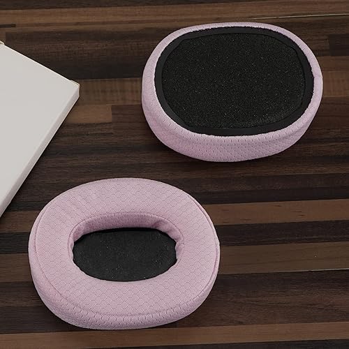 Miniatura 9 de Geekria Almohadillas de tela de malla cómodas para Skullcandy Crusher inalámbricas, Crusher Evo, Crusher ANC, Hesh 3 almohadillas para auriculares,