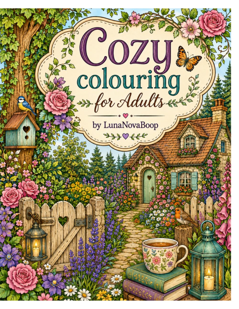 Cozy Colouring For Adults