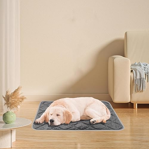 Miniatura 5 de Self Warming Cat Mat 19x28in 5-Layer Self Heating Cat Bed Washable Non-Slip Winter Blanket Pet Bed for Home, No Electricity Beds for Indoor Cats