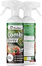 Combi Spray 1 lt | Con Olio di Neem e Sapone Molle | Naturale e Pronto all’Uso | Anti-Afidi, Cocciniglie e Fumaggine | Protegge e Pulisce le Piante