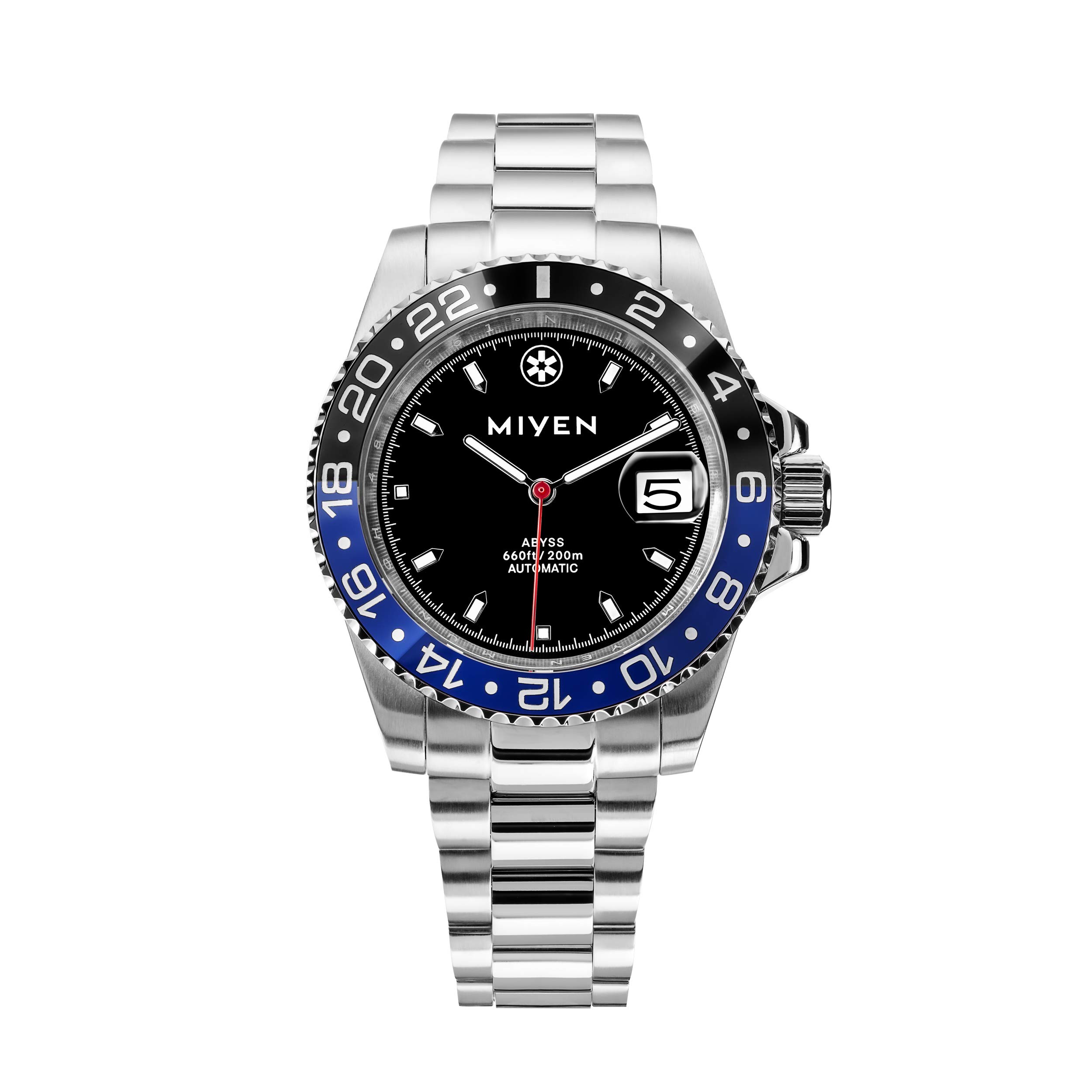 Montre Boussole ABYSS – Homme/Femme – Quartz – Cadran Argenté – Acier Inox