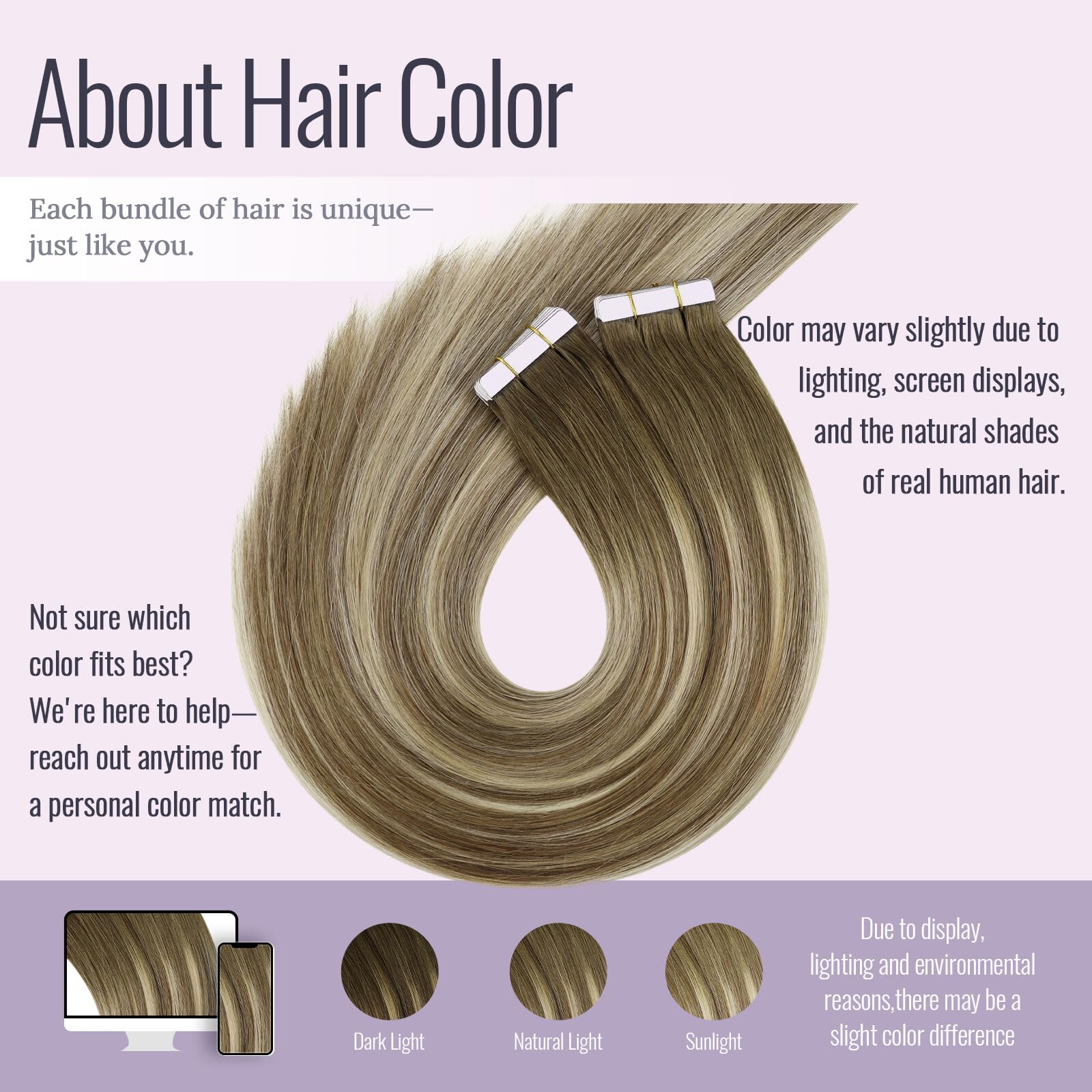 Fshine Extension Biadesivo Capelli Veri 30cm 30g 20pcs Invisibili Extension Biadesive Balayage Marrone A Biondo Platino Adesive Matrimonio Capelli Umani Veri 6/60/6