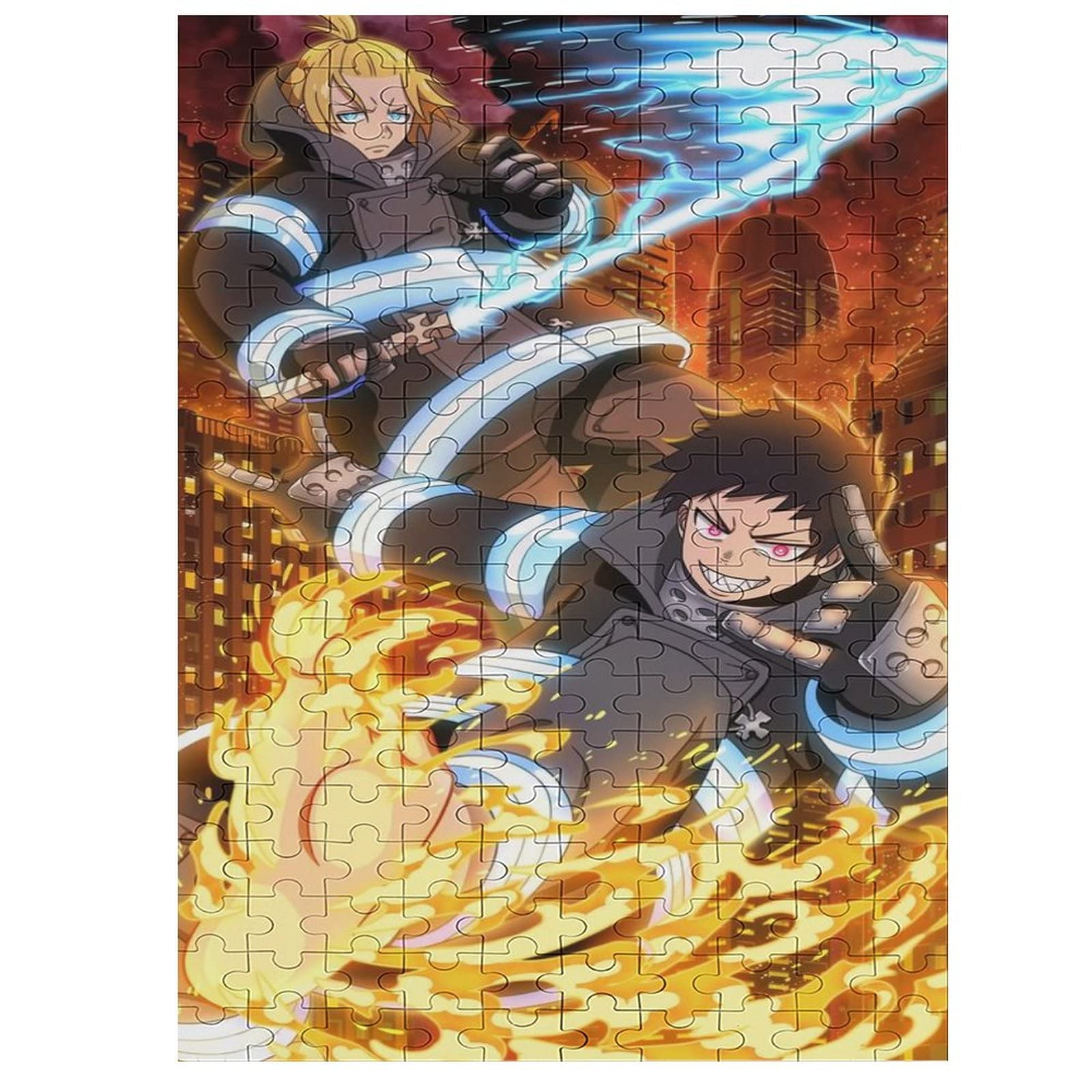 Amazon.co.jp: for 炎炎ノ消防隊 パズル ジグソーパズル 1000ピース 