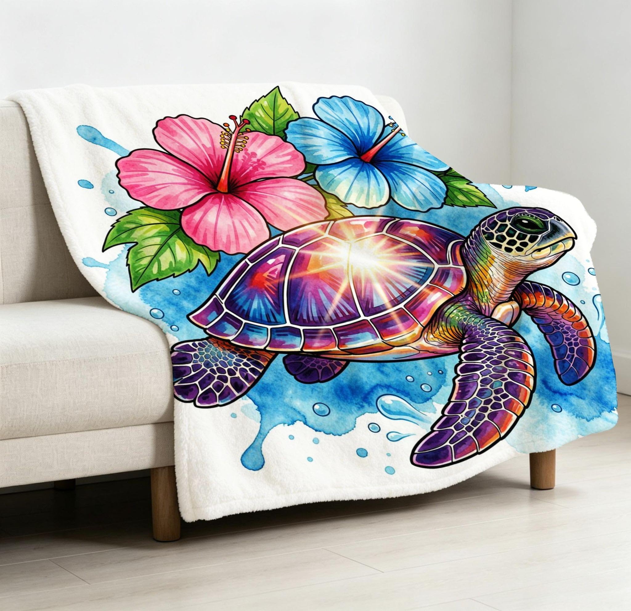 Manta Entretiempo Grande, Cuadro Azul, 220x240 cm, AQ8705