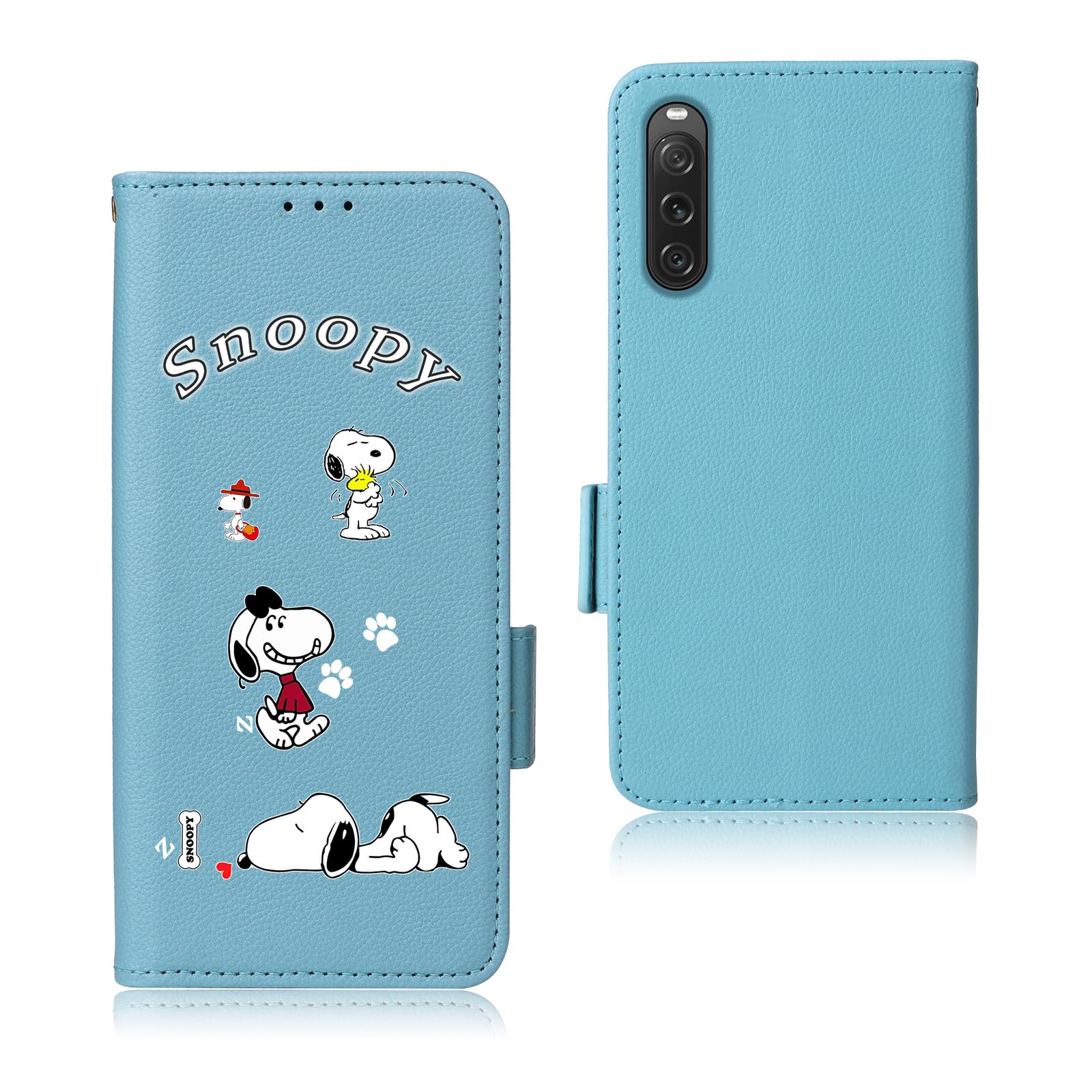 Amazon.co.jp: Ailiber Xperia 10 IV 用のケース 手帳型 高級PUレザー