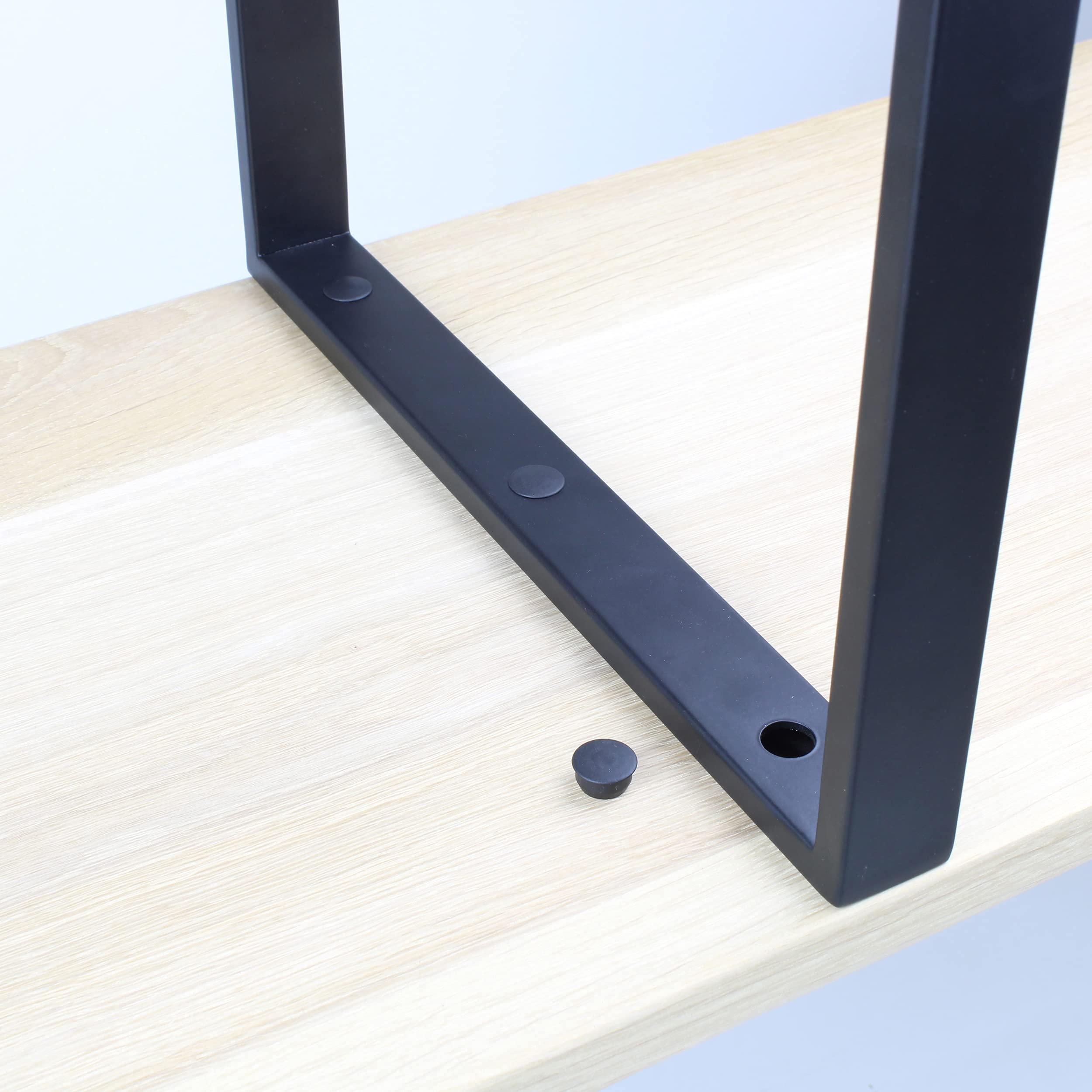 Sistema di scaffali a cubo, per ripiani da 30 cm, in legno, scaffale modulare stabile, credenza espandibile, divisorio per stanze, telaio laterale autoportante in metallo, (2, nero)