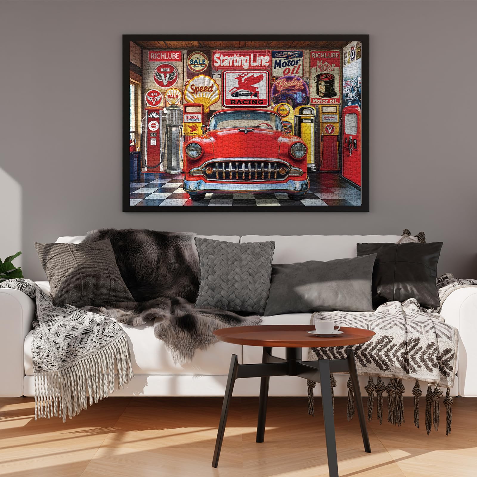 ADVAN 1000ピースパズル 全日本ツーリングカー選手権 Amazon | クラシックレーサーパズル 大人用 1000ピース クールで