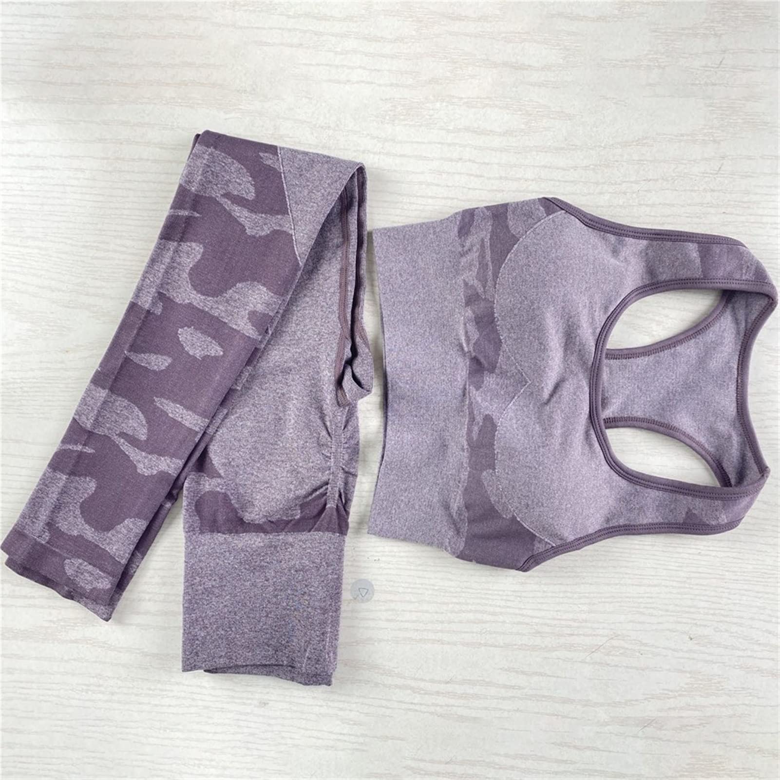 Damskie dresy treningowe do jogi, strój dla kobiet, zestaw 2 sztuki, nakładka do jogi Scrunch tłok, gimnastyka, legginsy bez ramion, sportowy biustonosz z rękawami crop Top Yoga Fitness dres treningowy 2 sztuki