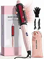 Infrared Thermal Brush, 2026 Upgrated Negative Ion Thermal Round Brush for Women Girls Hair Care, Larger Barrel for Faster Blowout, 6-Temp, Dual Voltage, No Damage, LED Display, 1.7 Inch Salon Styler