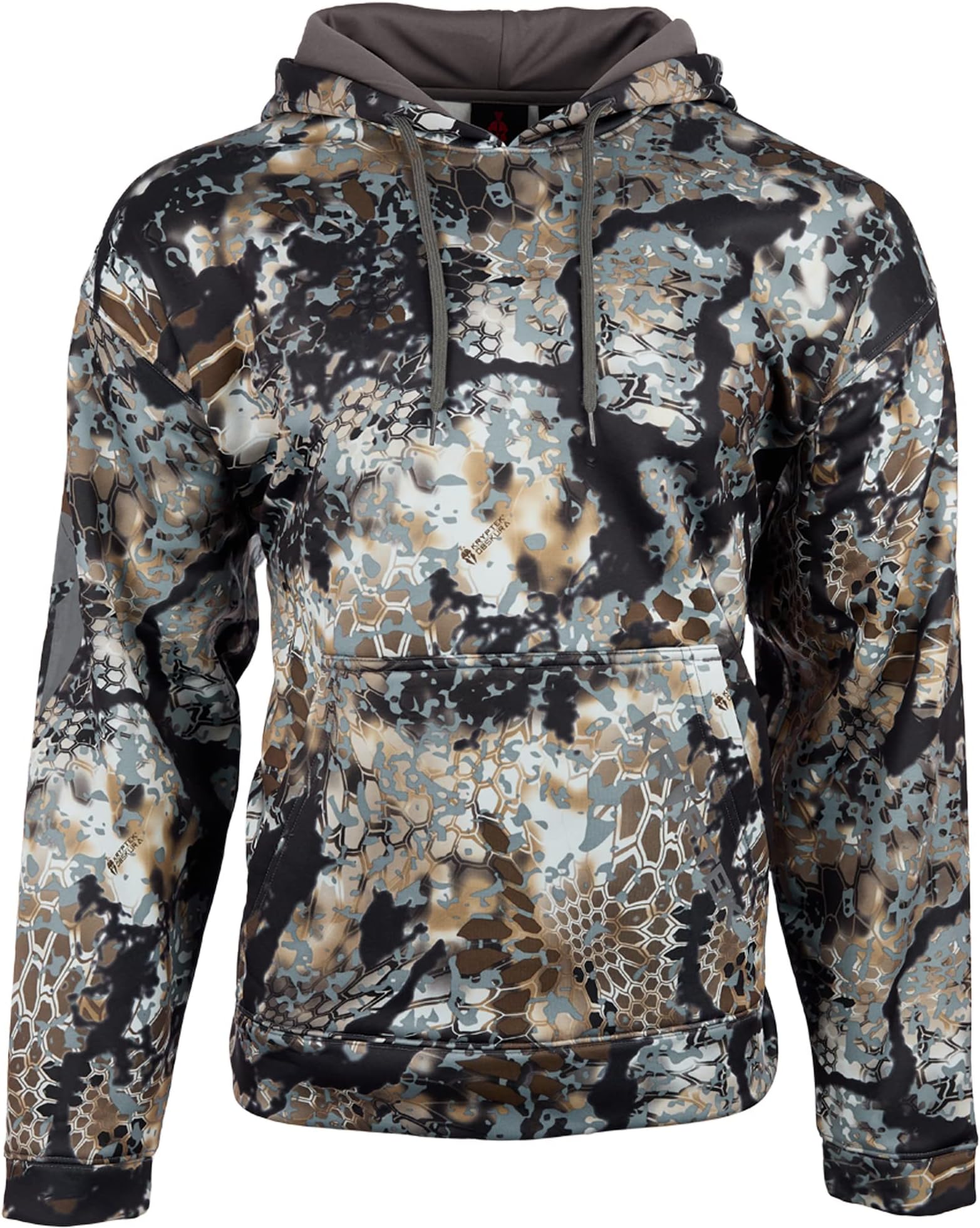 KryptekTartaros Hoodie for Men - Performance Athletic Hoodie with Advanced Camouflage Design, Lightweight & Comfortable Fit