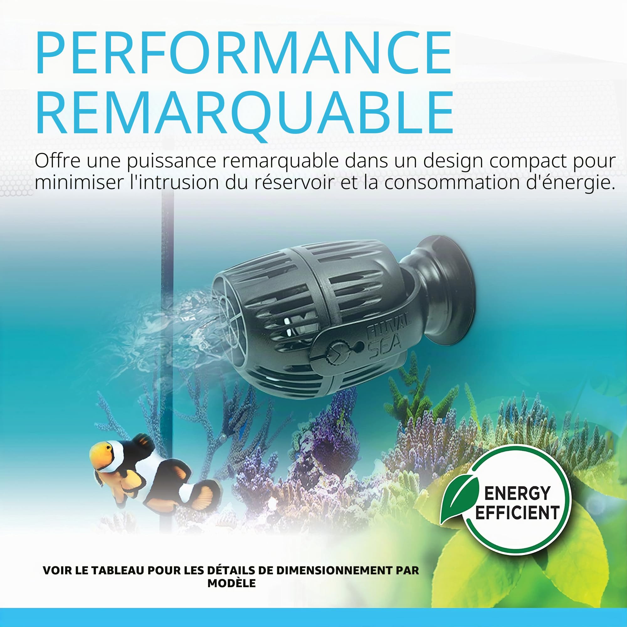 Fluval Sea Pompe de Circulation CP3 pour Aquariophilie