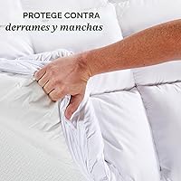 Vista 6 de Beckham Hotel Collection Protector de Colchón Tamaño King (Extra Acolchado) y Protector Híbrido - Cubrecolchón Acolchado Superficie Tipo Almohada