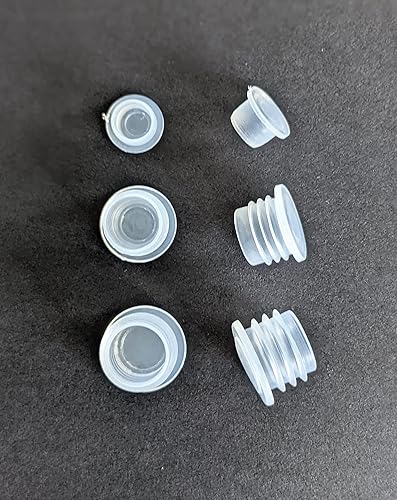 Tapón de plástico de repuesto para saleros y pimenteros, macetas, botellas, tubos, etc. 716 pulgadas, 38 pulgadas, 14 pulgadas (6 piezas) disponible en Yaxa Colombia