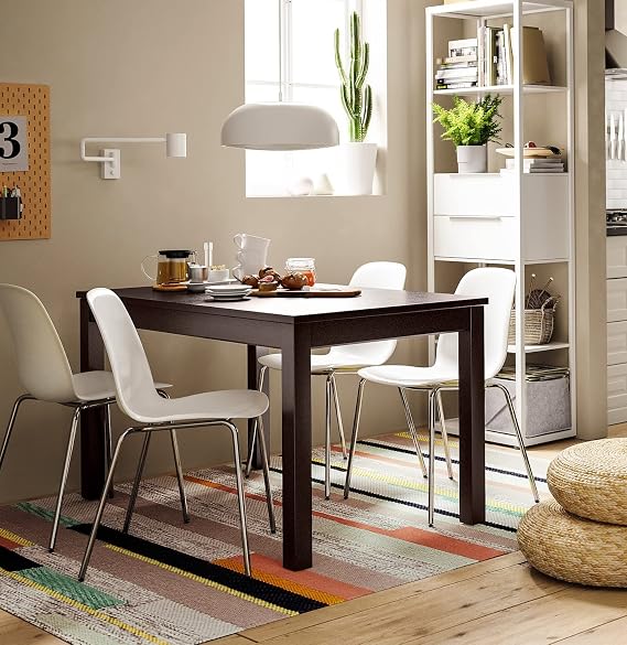 Ikea LACK Floating Wall Shelf, White-Stained Oak Effect, 30x26 Centimetres, 604.310.73