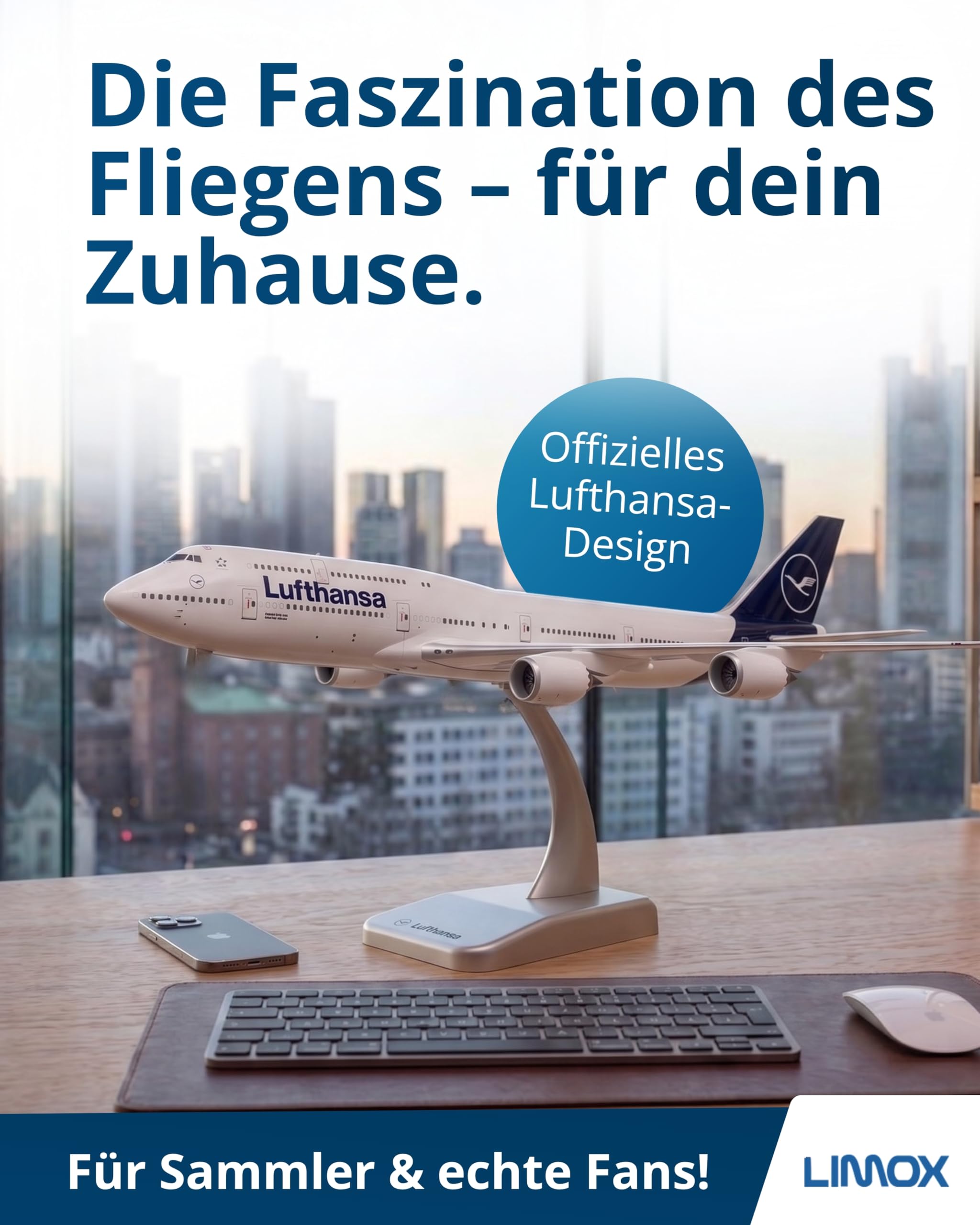 Limox Wings Lufthansa Boeing 747-8 Scale 1:200 | Neue Lufthansa