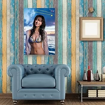 Amazon.co.jp: 岡崎紗絵水着セクシー写真ポスター壁の絵 ウォール
