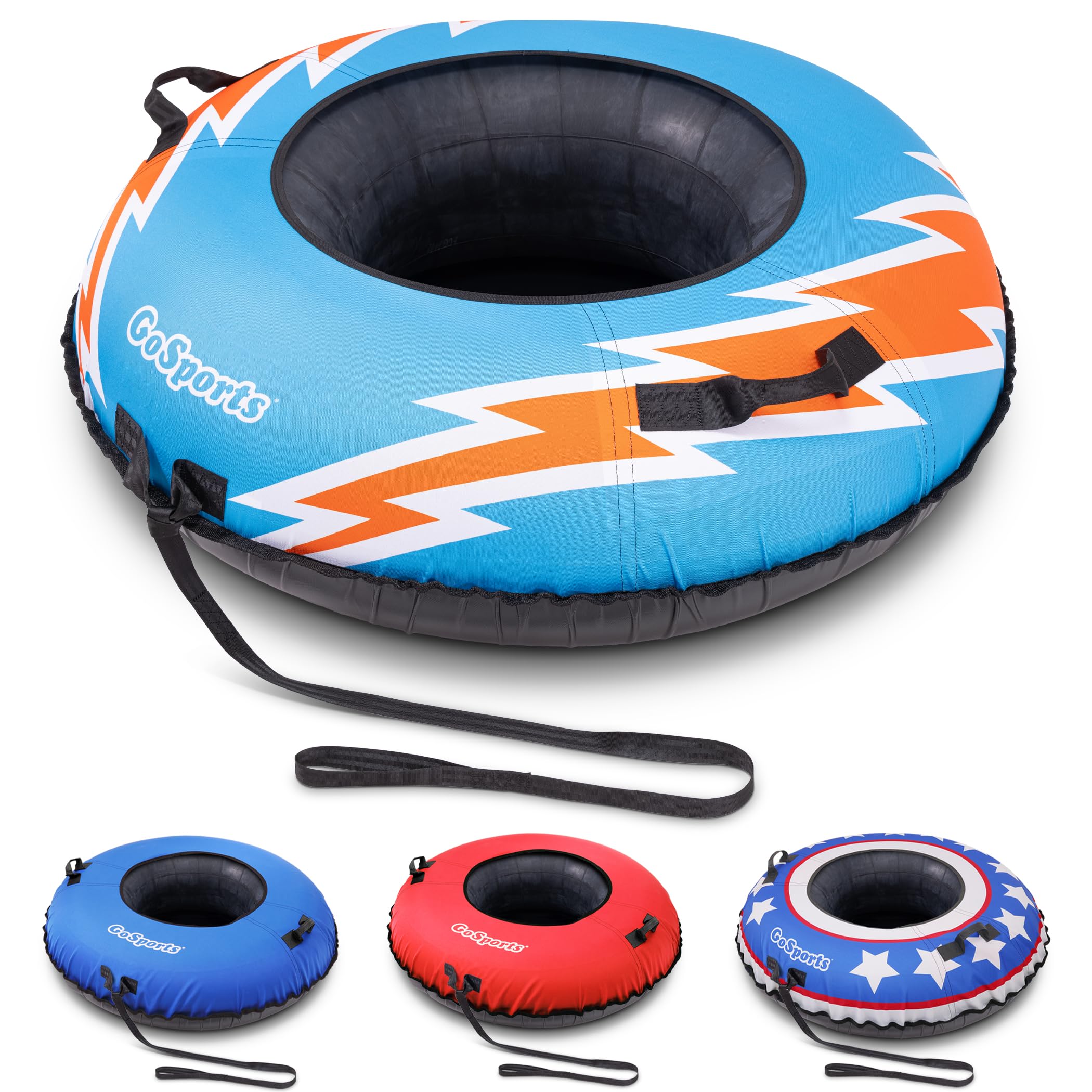 GoSports 44" Heavy Duty Winter Snow Tube Retro