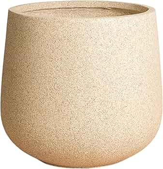 Amazon.co.jp: JUHAN つぼ丸型 マグネシウムプランター ライトベージュ Amazon.co.jp: JUHAN つぼ丸型 マグネシウムプランター ライトベージュ