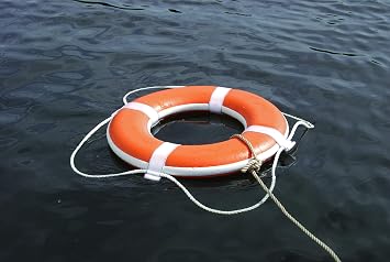 Taylor Made 364 Life Ring Buoy, Orange, 24