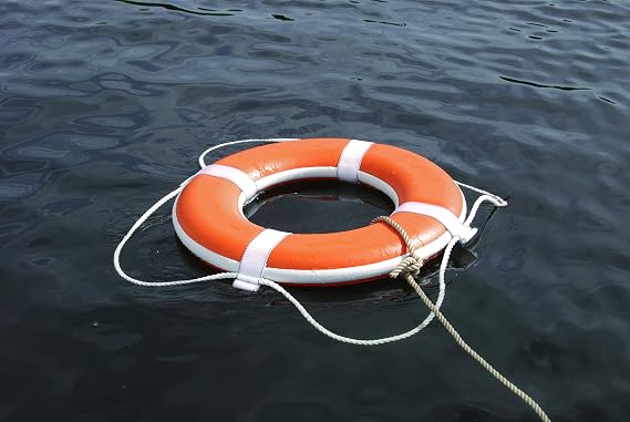 Taylor Made 364 Life Ring Buoy, Orange, 24