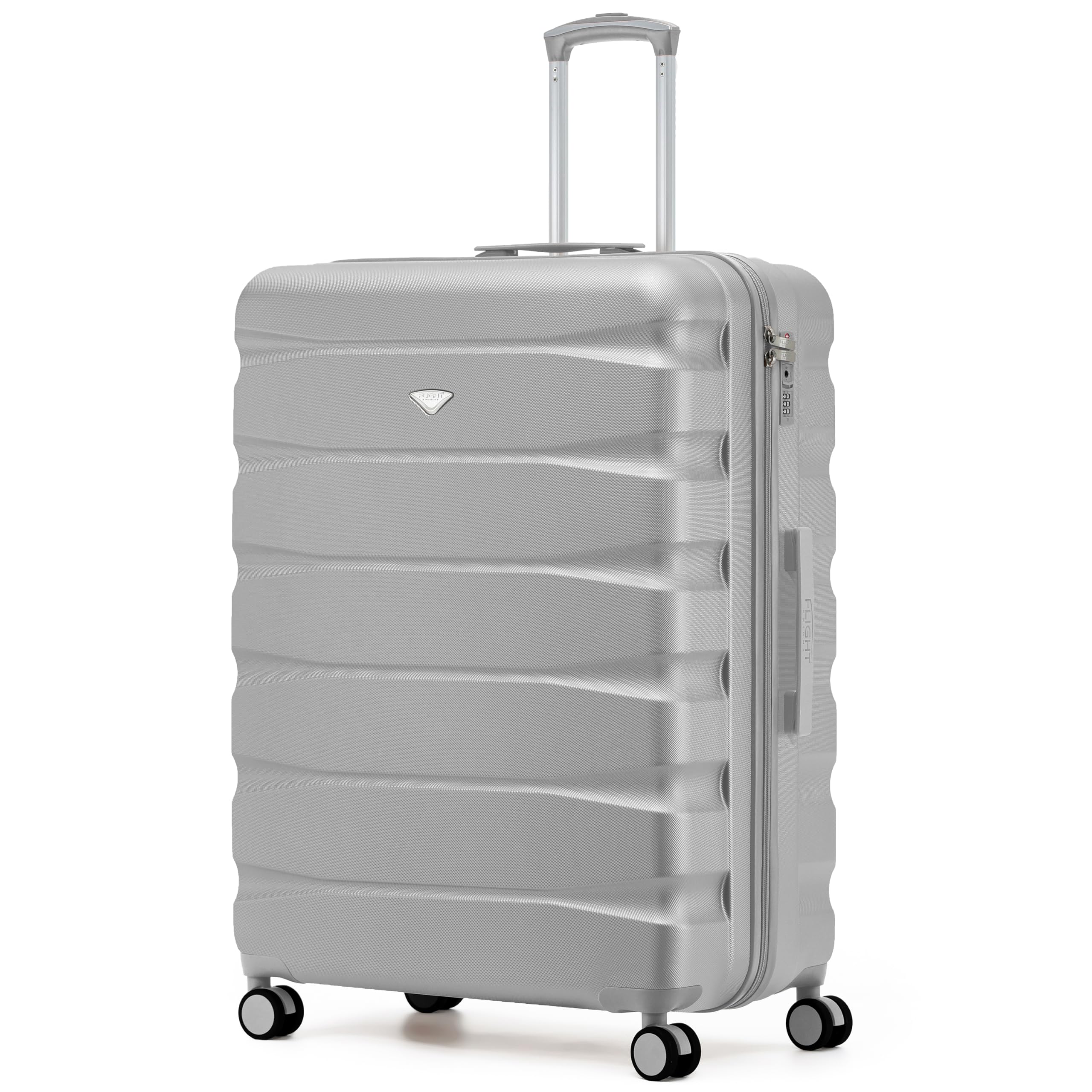 Flight Knight Underseat Cabin Suitcase 45x36x20cm | Free Hand Luggage for EasyJet & Wizz Air | Lightweight ABS Hard Shell with 8 Silent-Glide Spinner Wheels | Max Space Travel Bag — view 50