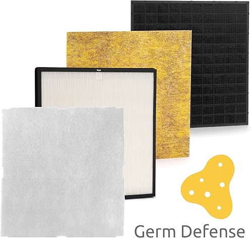 Miniatura 5 de RabbitAir MinusA2 purificador de aire HEPA ultra silencioso (cubre hasta 815 pies cuadrados.) - Elegante, eficiente y con certificación Energy Star