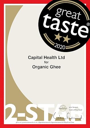 Organic Swaad English Ayurvedic Clarified Ghee 600g (300g x 2)