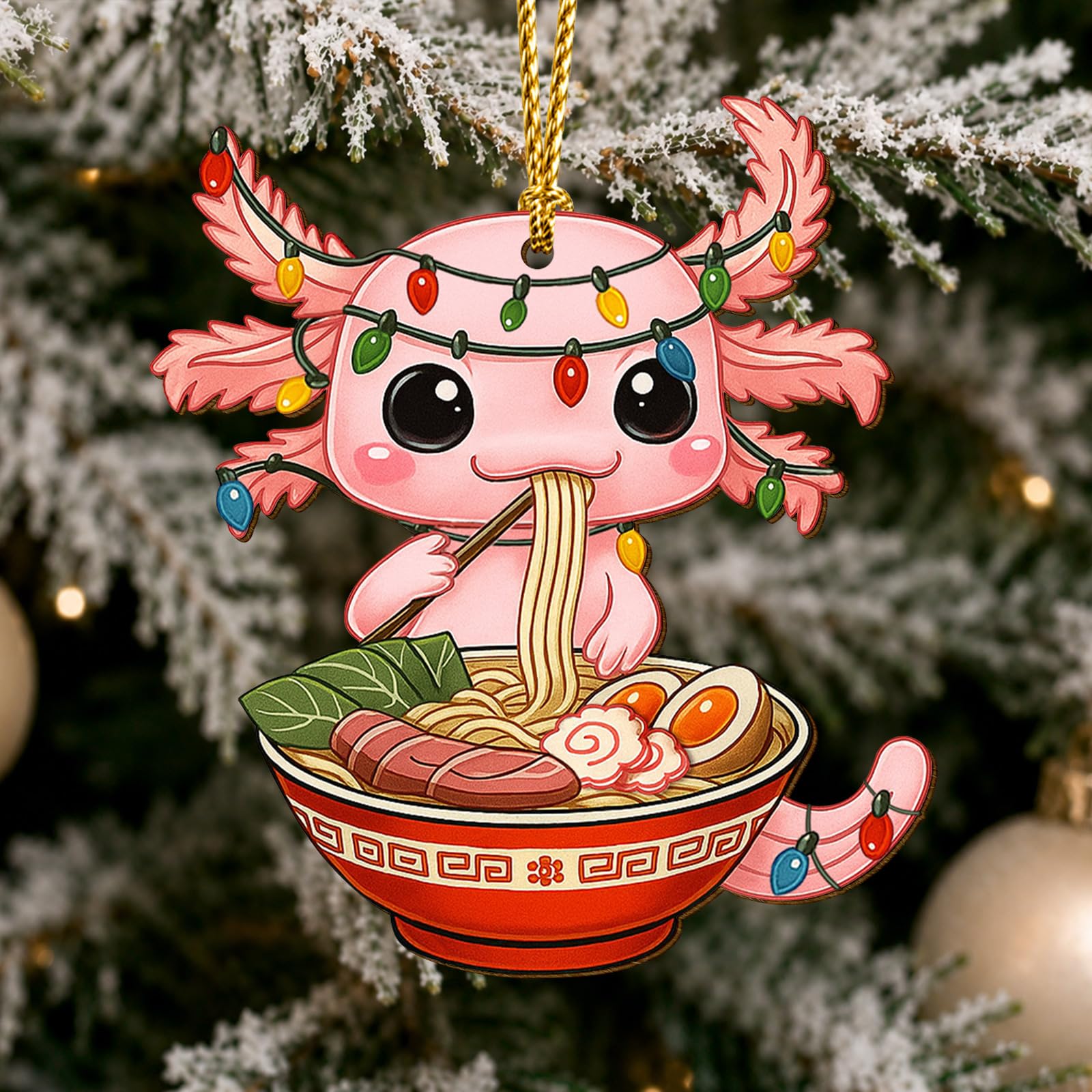 Cute Animal Christmas Ornaments - Wooden Hanging Decorations -10 Cute Animal Christmas Ornaments - Wooden Hanging Decorations -10