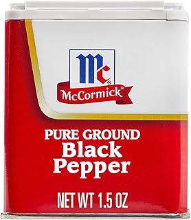 McCormick Pure Ground Black Pepper, 1.5 oz