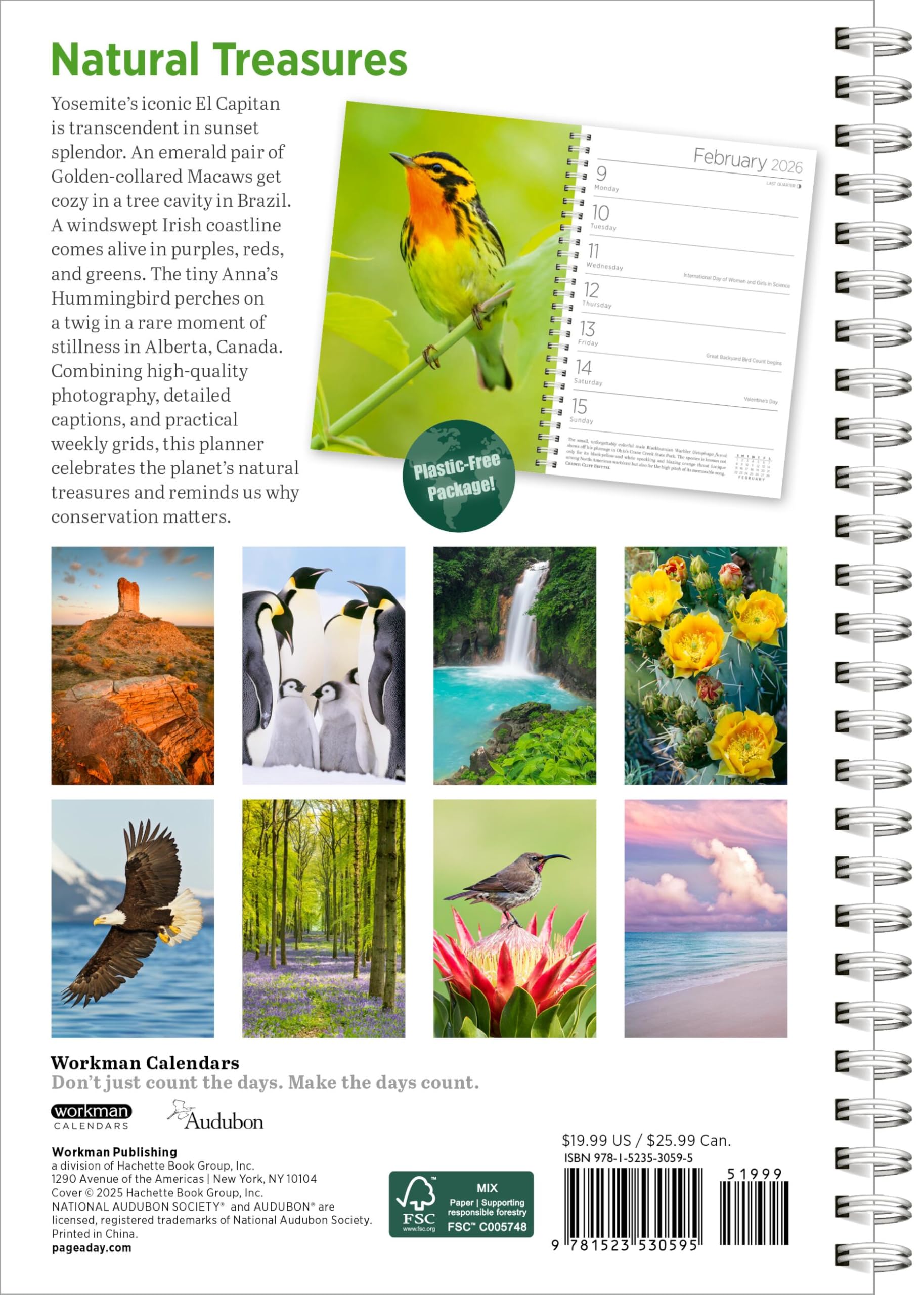 Audubon Engagement Calendar 2026: A Tribute to Nature and Its Spectacular Landscapes