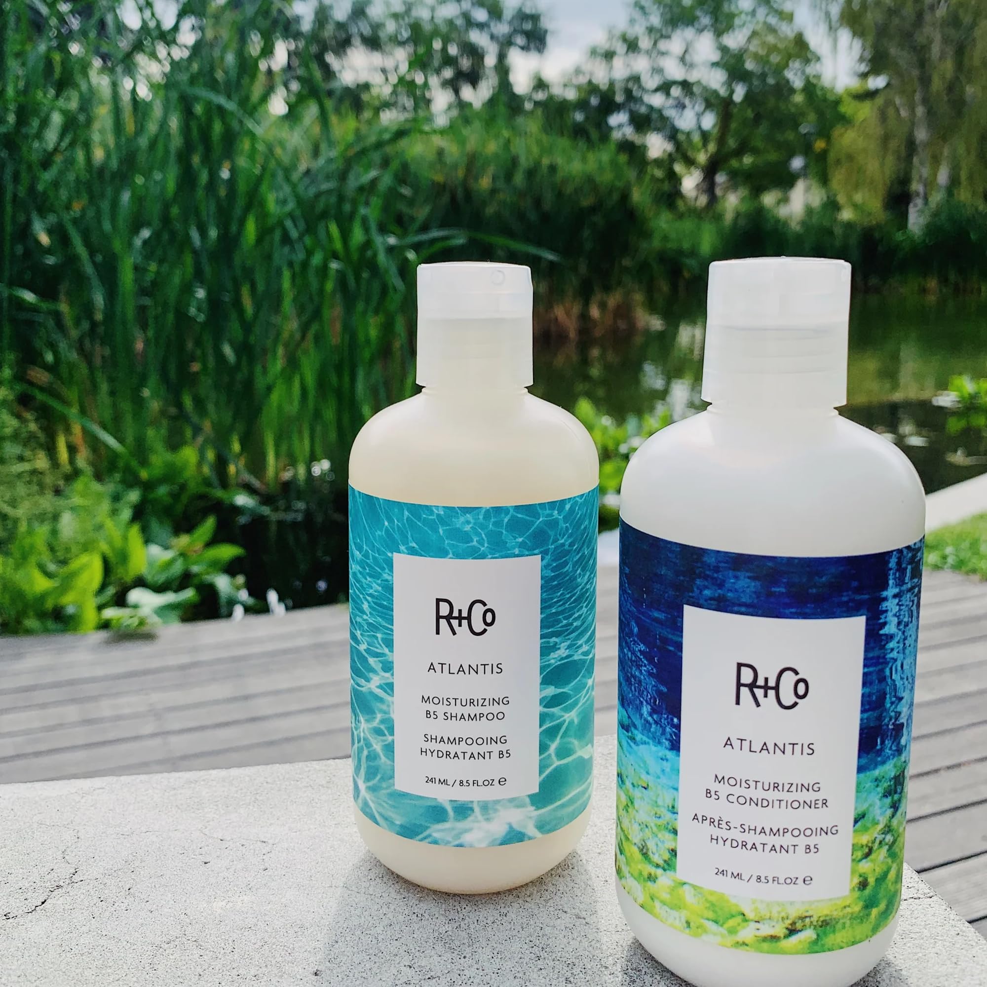 R+Co Atlantis Moisturizing B5 Shampoo | Shine + Tames Frizz + Intense Hydration | Vegan + Cruelty-Free |Vegan + Cruelty-Free