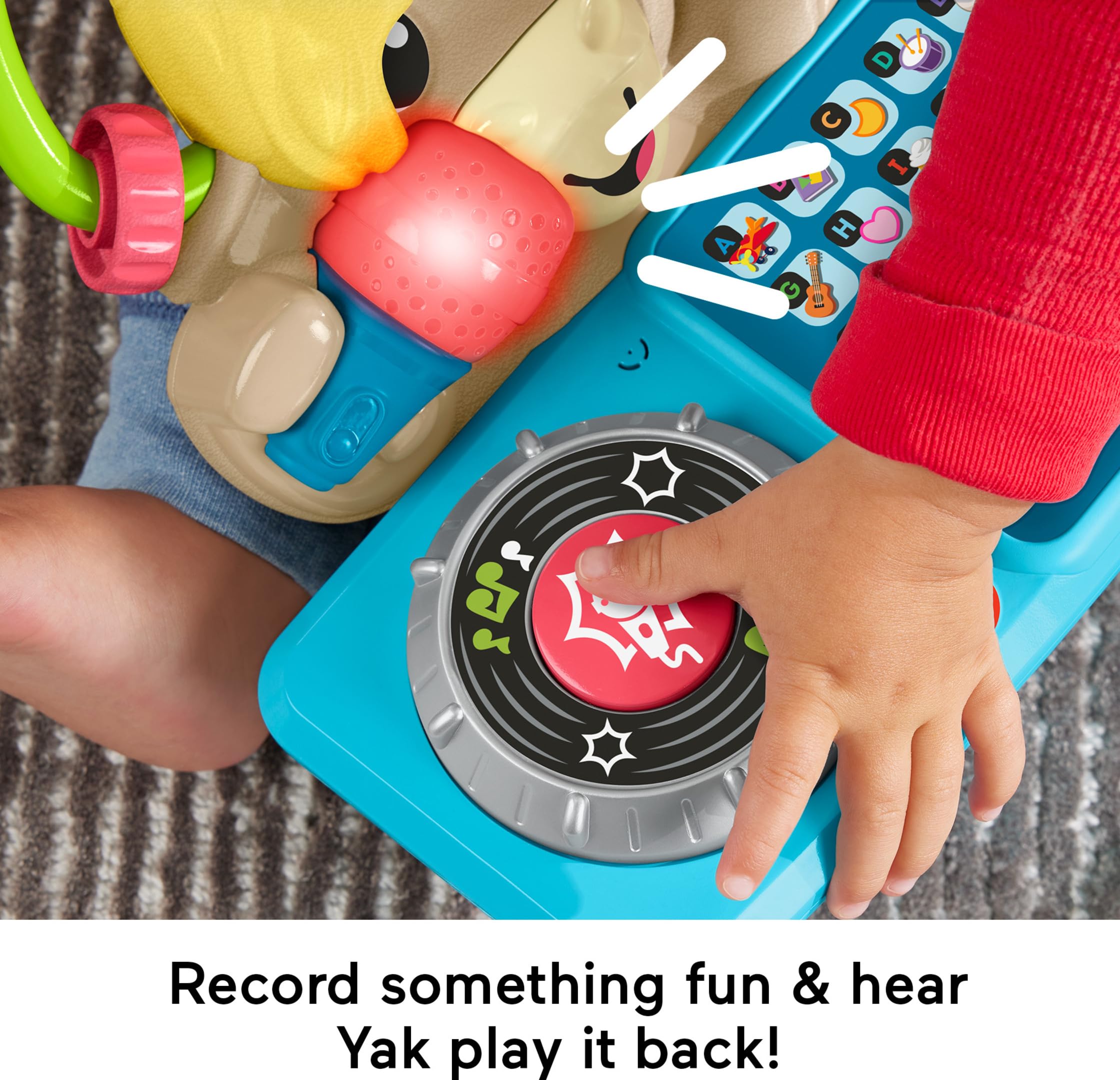 Fisher-Price Link Squad Interactive A-Z Yak Learning Toy