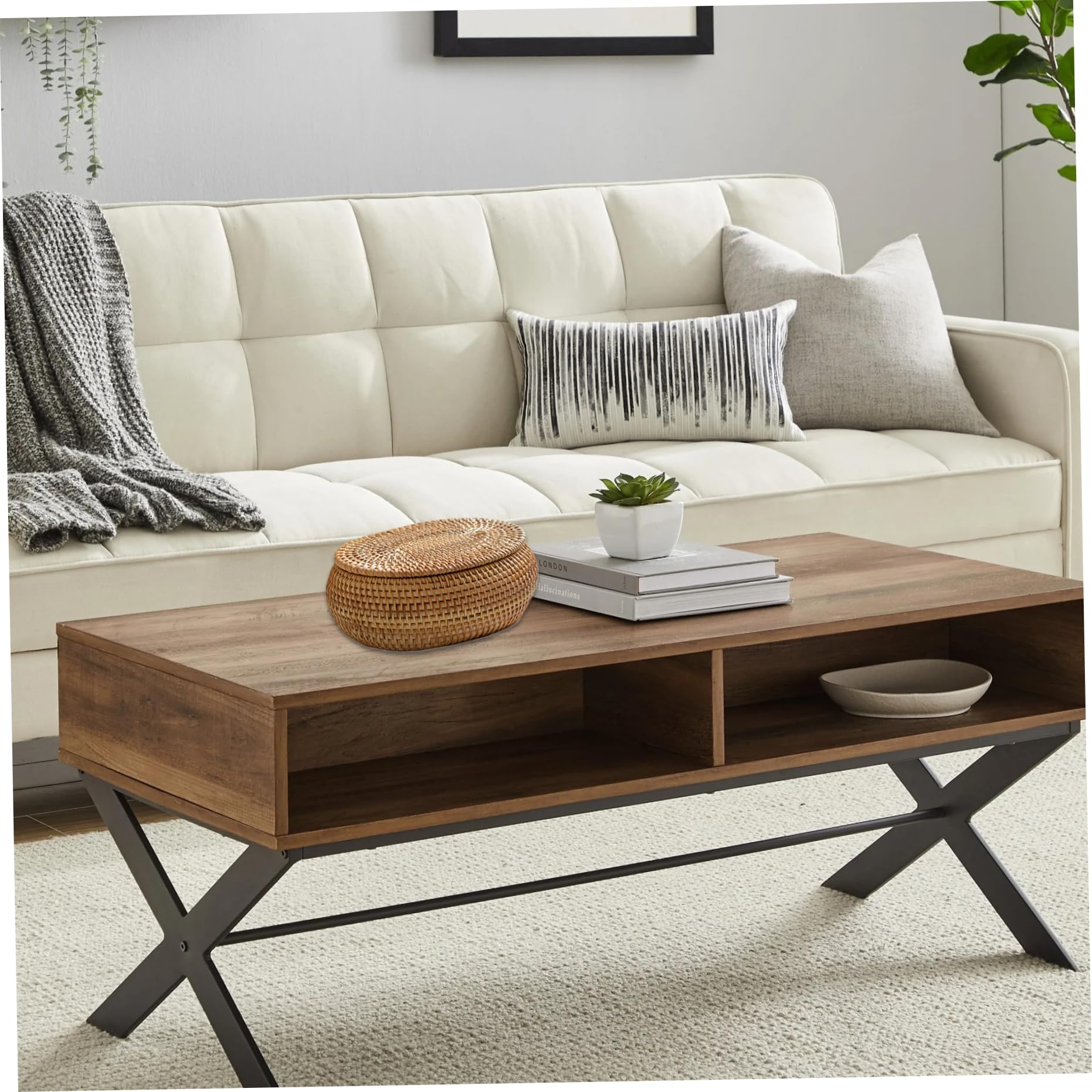 Cesto di rattan con coperchio scatola di rattan con coperchio, cesto di rattan da 5,5x6,7x2,8 pollici, cesto intrecciato a mano ovale con coperchio, scatola decorativa desktop per casa da fattoria cu