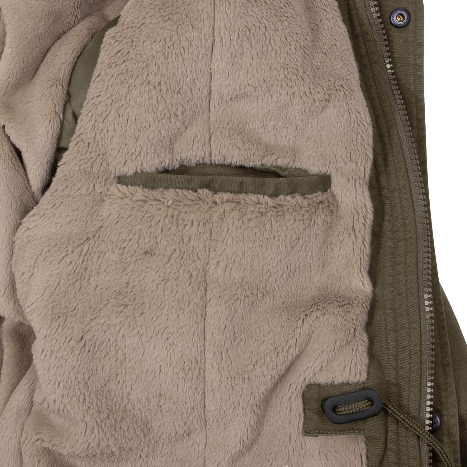 bw-online-shop Winterparka Fishtail mit Futter Herren Parka Jacke
