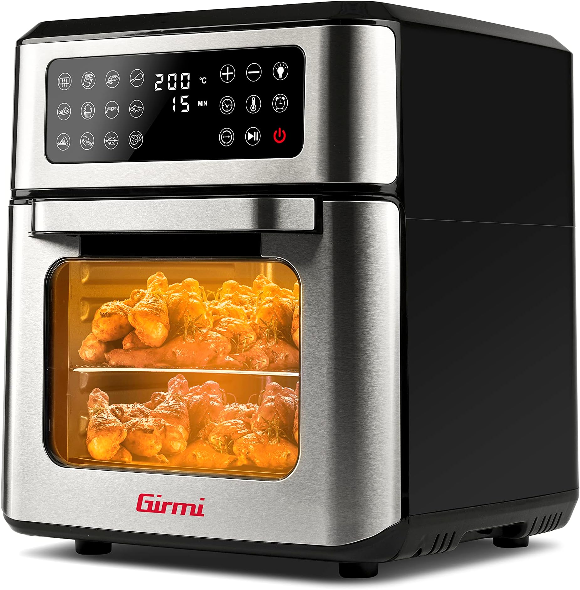Friggitrice Ad Aria Bimar B220 - 22L, 1800W, 220°C, 5 Programmi, Senza Olio