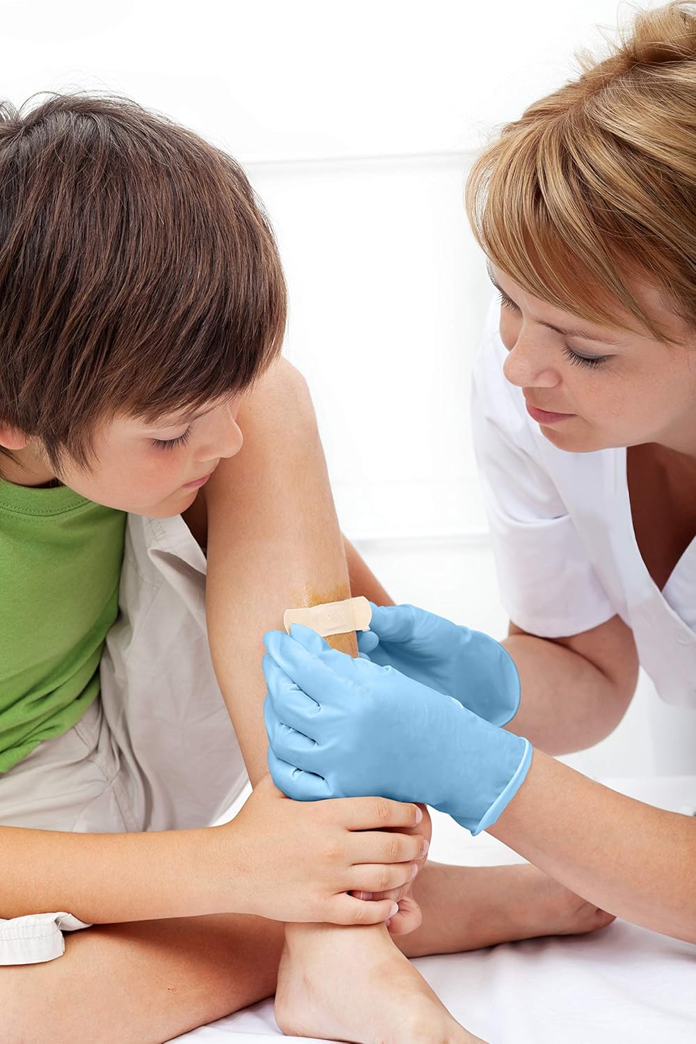 Medical application of nitrile gloves